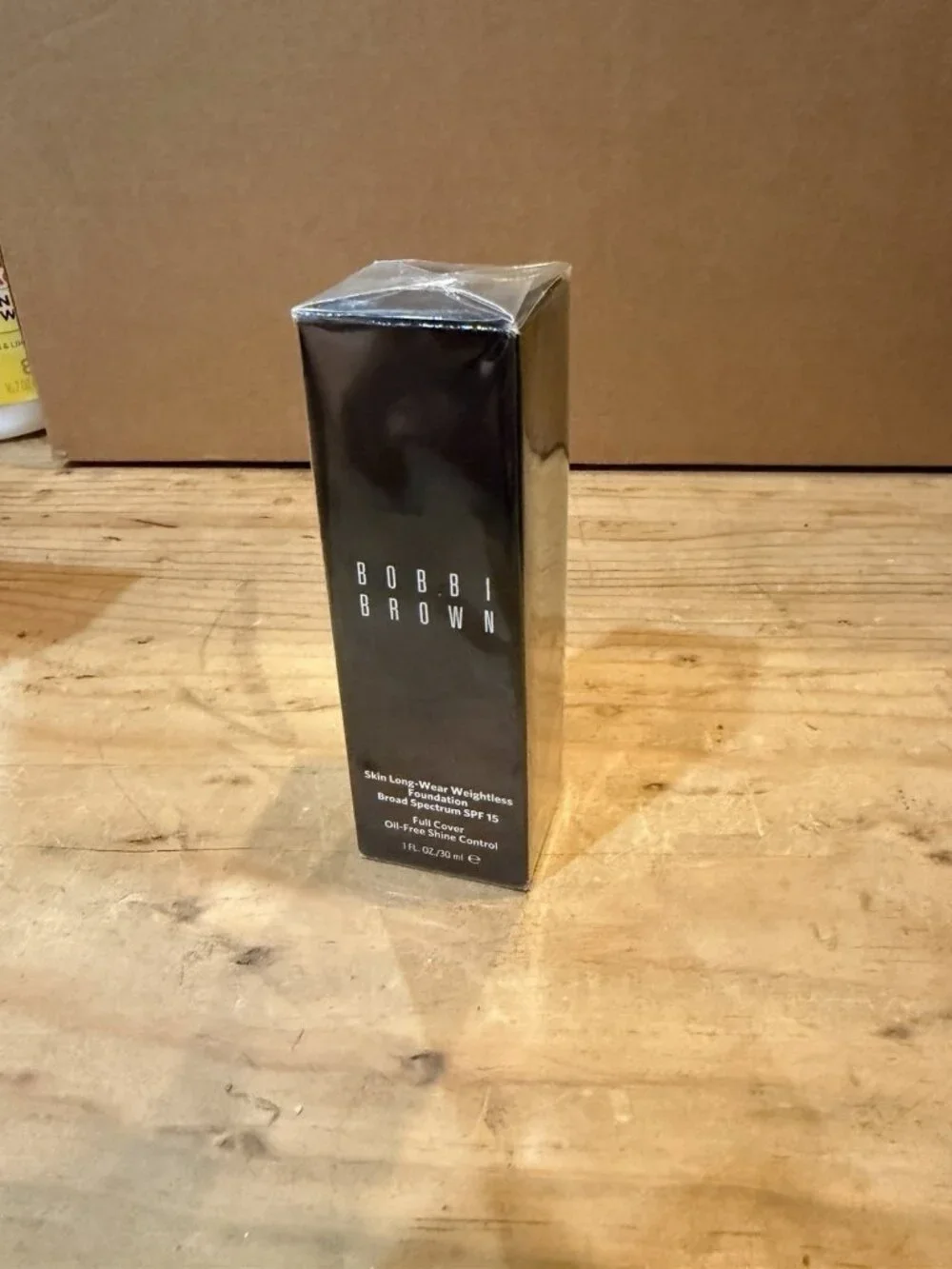 BOBBI BROWN Skin Long-Wear Foundation Neutral Porcelain N-010 SPF15 Sealed 30 ml